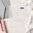 Search for thin blue invitations Minimalist