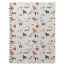 Search for dog notebooks Illustration
