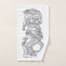 Search for dragon bath towels Feng shui