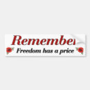 Search for commemorative bumper stickers Poppy
