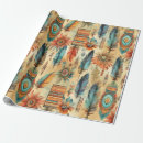 Search for native american wrapping paper Southwest