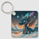 Search for magical landscape key rings Winter