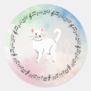 Search for musical cat stickers Kitty