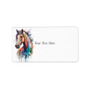 Search for trainer return address labels Equestrian