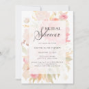 Search for pink peony bridal shower invitations Minimalist
