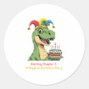 Search for dinosaur first birthday stickers Cute