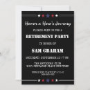 Search for military retirement invitations Stars and stripes