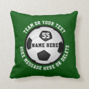 Search for soccer cushions Green
