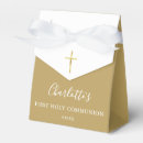 Search for first communion favour boxes Christian