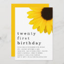 Search for sunflower first birthday Yellow