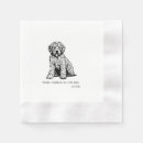 Search for golden doodle napkins Reception