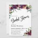 Search for marsala bridal shower invitations Party