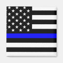 Search for thin blue line magnets Flag