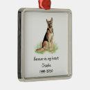 Search for german shepherd memorial Keepsake