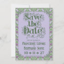 Search for art nouveau save the dates Floral