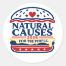 Search for causes stickers Political