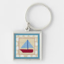 Search for kids pattern key rings Red
