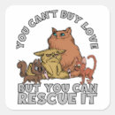 Search for shelter cats stickers Cat lover