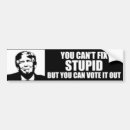 Search for stupid democrats bumper stickers Funny