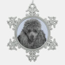 Search for black poodle christmas tree decorations Puppy
