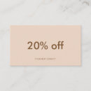 Search for coupon Minimalist