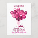 Search for launch event invitations Book signing