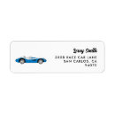 Search for antique car return address labels Birthday