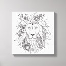 Search for zen doodle art Lion