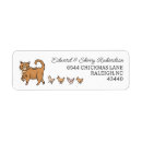 Search for cat lover return address labels Kitty