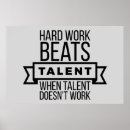 Search for hard work posters Typography