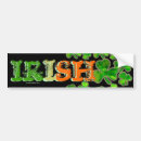 Search for irish bumper stickers White
