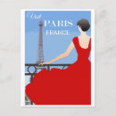 Search for vintage eiffel tower postcards Retro