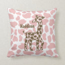 Search for pink and brown cushions For kids