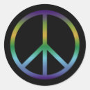 Search for peace and unity stickers Peace on earth