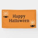 Search for trick or treat banners Spider web