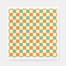 Search for brown plaid napkins Chequered