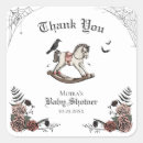 Search for pink black baby shower stickers Girl