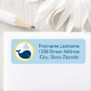 Search for yellow blue return address labels Baby boy