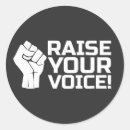 Search for raised stickers Protest