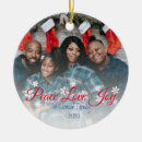 Search for peace love joy christmas tree decorations Snowflake