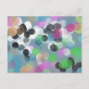Search for confetti dots postcards Bokeh