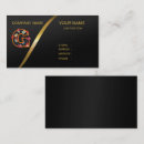 Search for foil print business cards Black