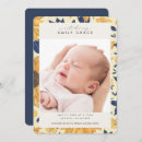 Search for sunflower birth announcement cards Rustic