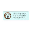 Search for silver star return address labels Cute
