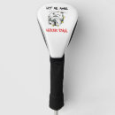 Search for bulldog golf head covers Illustration