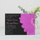 Search for black and fuchsia wedding invitations Vintage