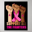 Search for ribbons posters Cancer fighter