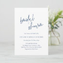 Search for navy bridal shower invitations Simple