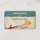 Search for nesting business cards Birds