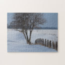 Search for winter scene puzzles Trees